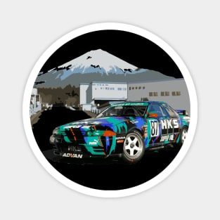 Skyline R32 GT-R HKS Japan Mt. Fuji GTR JGTC ZERO-R Magnet